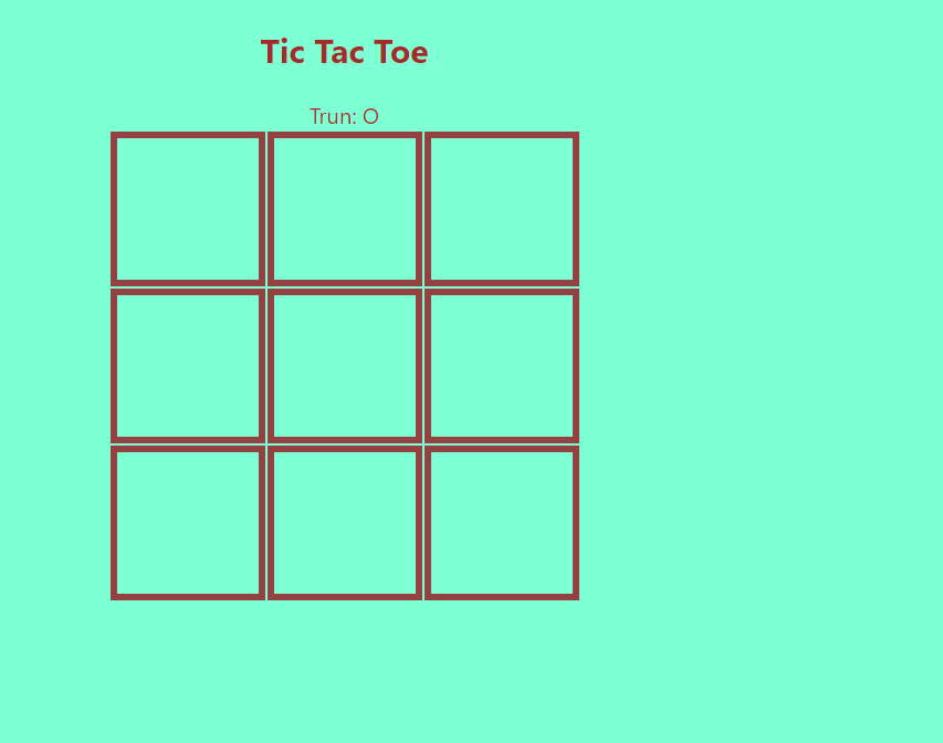 tictactoe screenshot